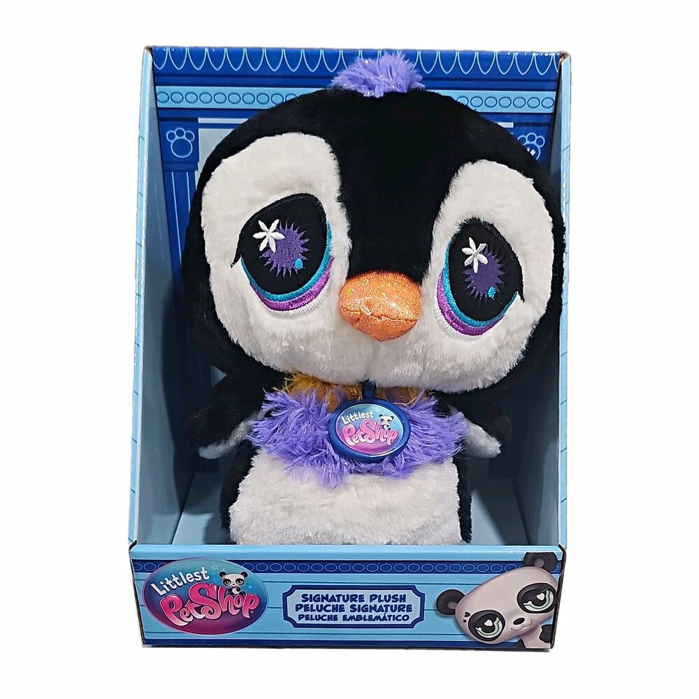 Littlest Pet Shop Signature Plush Penguin Stuffed Animal Plush Toy